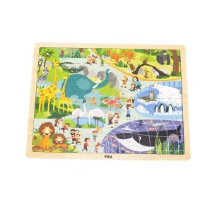 Puzzle 48 piese Zoo, Viga