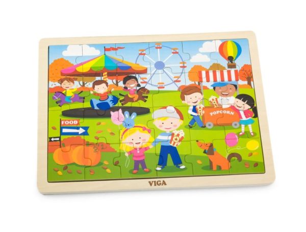 Puzzle Anotimpuri Toamna, 24 piese, Viga