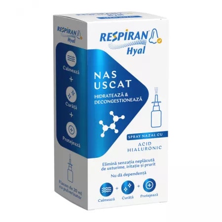 Respiran Hyal Spray Nazal, x20ml, Fiterman Pharma