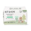 Scutece Hipoalergenice Eco, Marimea 2, 4-8 kg, 38buc, Kit&Kin
