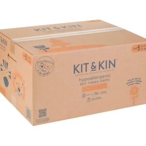 Scutece Hipoalergenice Eco, Marimea 5, 12-17 kg, 112 buc,  Kit&Kin
