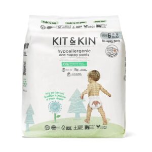 Scutece Hipoalergenice Eco, Marimea 6, 15 kg+, 24buc, Kit&Kin