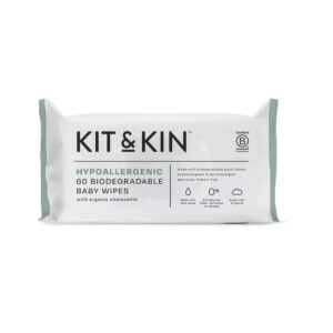 Servetele Umede Biodegradabile Eco, 60 buc, Kit&Kin