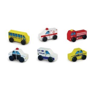 Set Vehicule de Oras, 6 piese, Viga