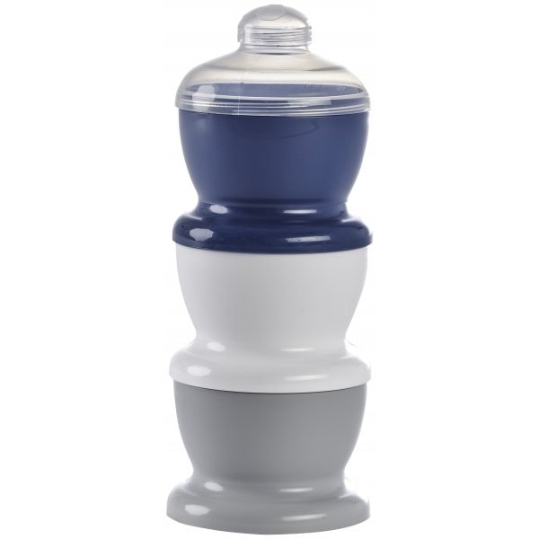 THERMOBABY Recipient 3 Compartimente Lapte Praf Gris Charme