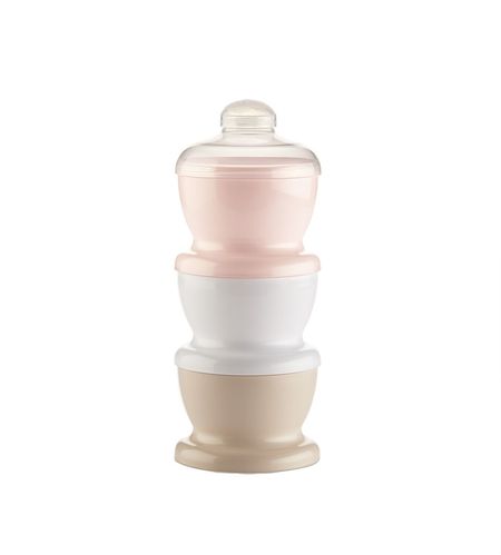 THERMOBABY Recipient 3 Compartimente Lapte Praf Powder Pink