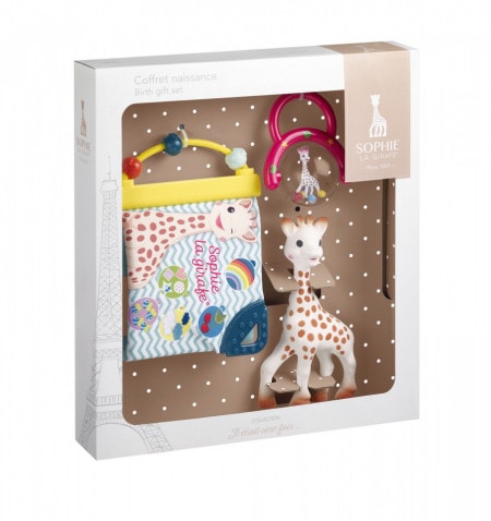 VULLI Set Cadou Gifara Sophie, Zornaitoare, Carticica cu Activitati