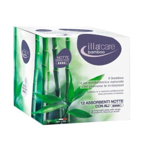 Absorbante Bambus Noapte, x12buc, Illa Care