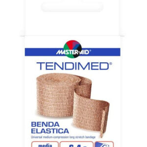 bandaj-elastic-tendimed-master-aid-4-5-m-x-6-cm1515 Fasa Elastica cu Clema Tendimed, 4,5mx6cm, Master Aid