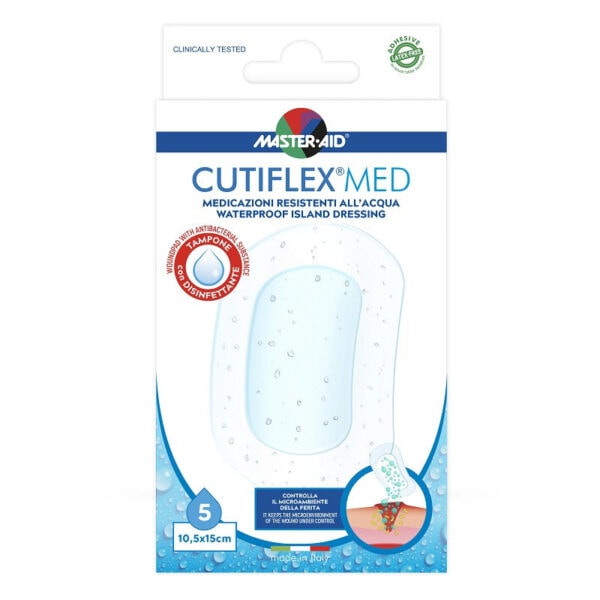 Pansament Cutiflex Med, 10,5x15cm, x5buc, Master Aid