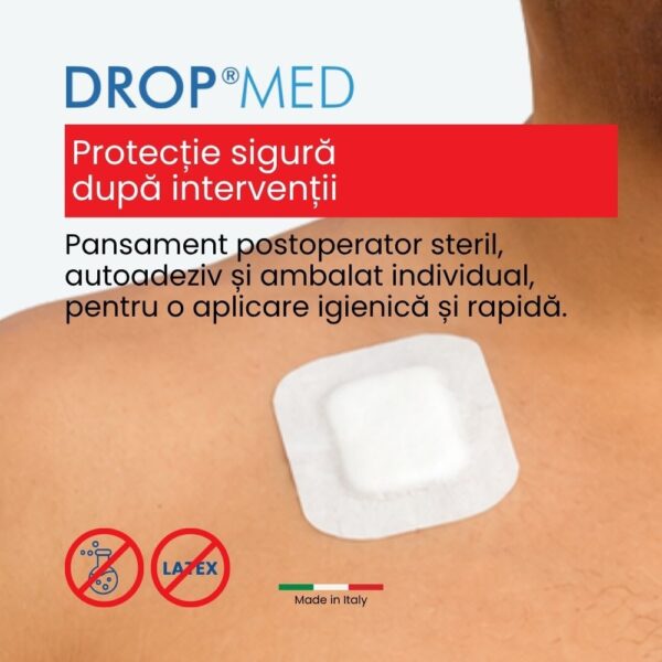 pansament-steril-drop-med-7x5cm-5-bucati-master-aid-O34389-farmacai-morpheus-2 Pansament Steril Drop Med, 7x5cm, 5 Bucati, Master-Aid