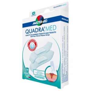 Plasturi Quadra Med 2 Marimi, x20buc, Master Aid