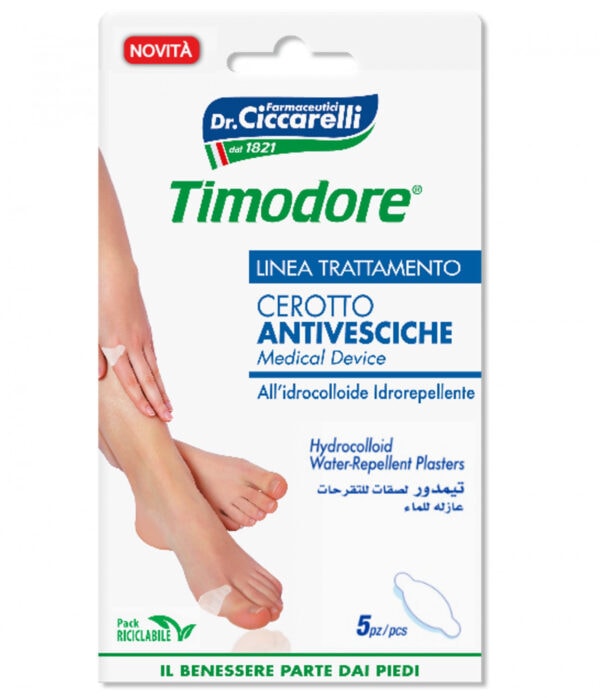 Protectie Hidrocolid pentru Flictene Medii, x5buc, Timodore