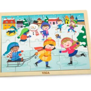 Puzzle Anotimpuri Iarna, Viga
