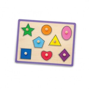Puzzle cu Manere Forme Geometrice, Viga