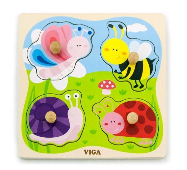 Puzzle cu Manere-Insecte, Viga