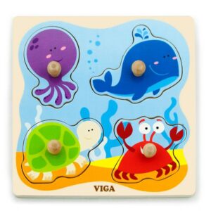 Puzzle cu Manere-Viata Marina, Viga