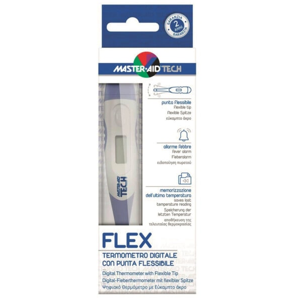 Termometru Digital cu Varf Flexibil Tech Flex, Master Aid