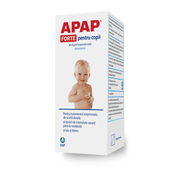 Apap Forte Pentru Copii suspensie orala, 85 ml, USP