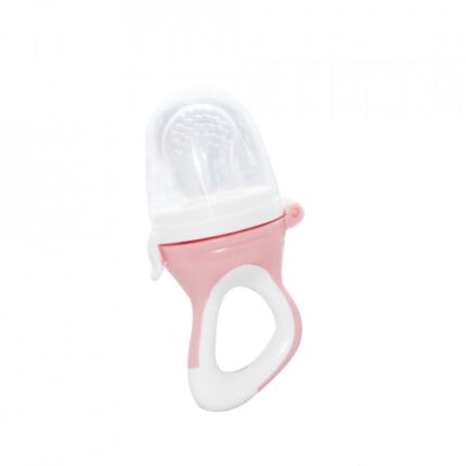 Dispozitiv de Hranire Silicon Fructe&Legume, Roz, BabyJem