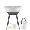 Set de Baie Elegant, Alb, BabyJem