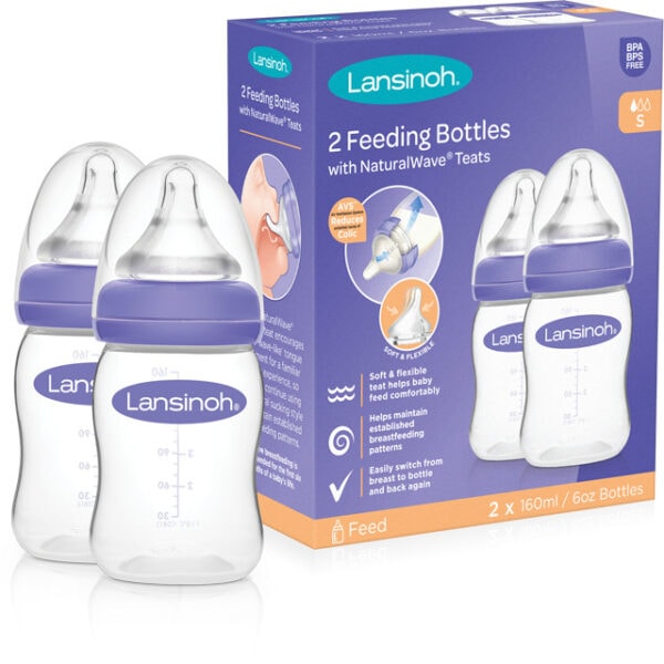 Biberon Pachet, 2x160ml, Lansinoh