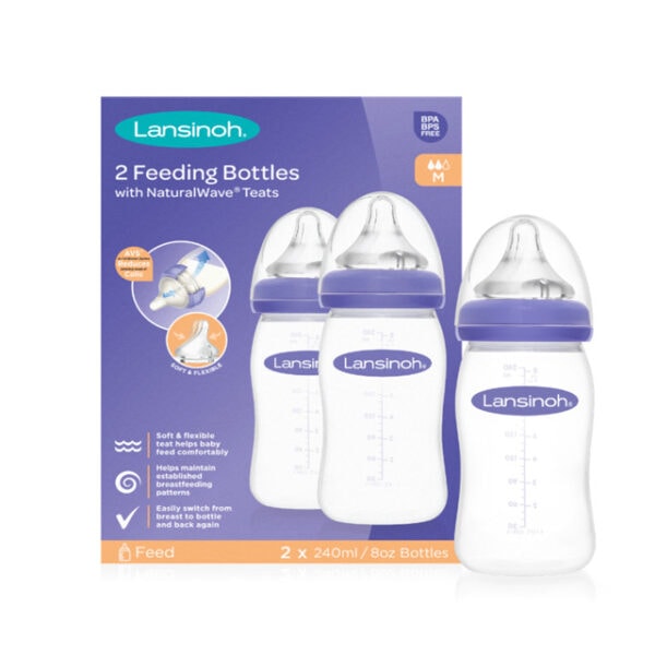 Biberon Pachet, 2x240ml, Lansinoh