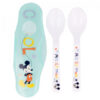 Disney Mickey Set de 2 Linguri si Cutie de Transport