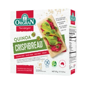 Paine Uscata din Quinoa Fara Gluten,125g, Orgran