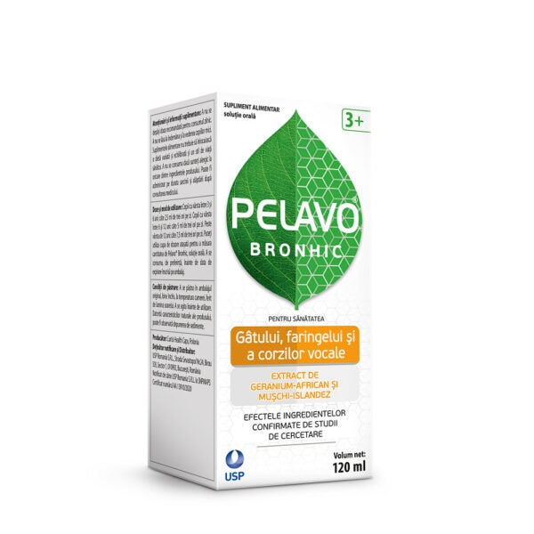 Pelavo Bronhic Solutie Orala, 120 ml, USP Romania