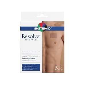 Plasture cicatrici Resolve Skin, Master Aid Plasture cicatrici Resolve Skin, 7x5cm, 3 buc, Master Aid.