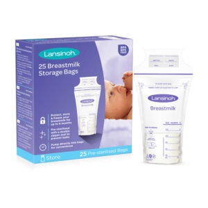 Pungi de Stocare Lapte Matern, 25 buc, Lansinoh