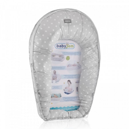 Saltea Reductor 5 in 1 BabyNest Cushion, Galben, BabyJem