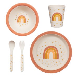 set-de-masa-din-bambus-curcubeu-sassbelle-o35561-farmacia-morpheus Set de Masa din Bambus Curcubeu, Sass&Belle