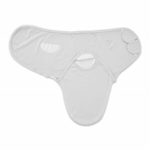 Sistem de Infasare din Bumbac 0-3 luni Swaddle, Gri, BabyJem
