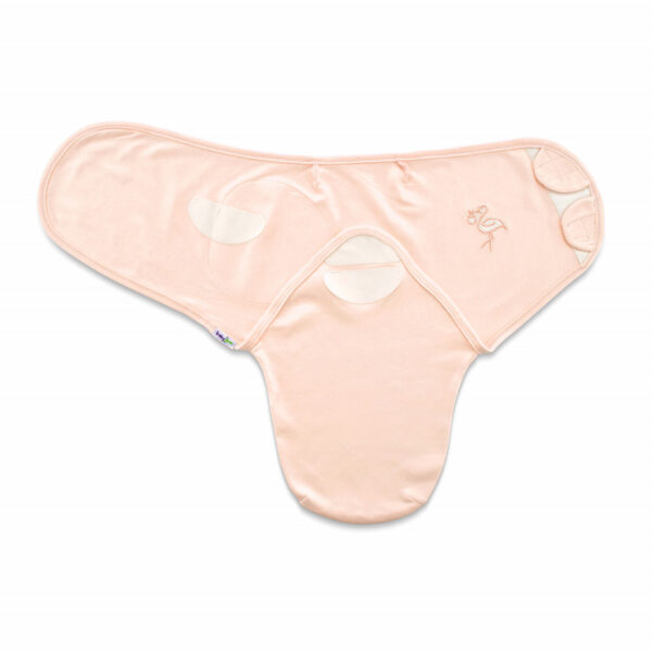 Sistem de Infasare din Bumbac 0-3 luni Swaddle, Somon, BabyJem