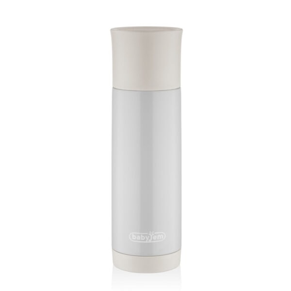 Sticla Termos din Otel Inoxidabil Crem, 400 ml, BabyJem