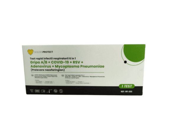 Test Rapid Infectii Respiratorii, 1 bucata, Golden Protect