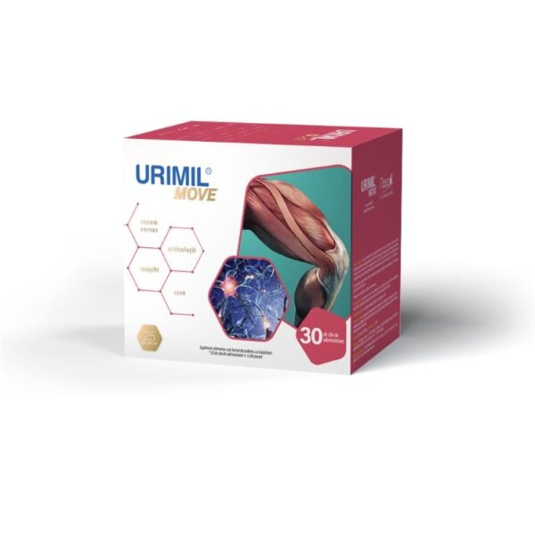 Urimil Move, 25 plicuri, NaturPharma