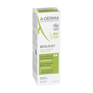 ADERMA Biology Crema Hidratanta Riche, 40 ml