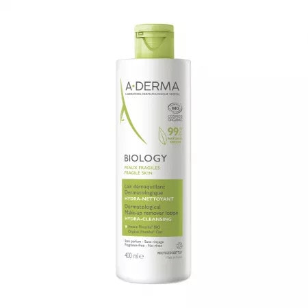 ADERMA Biology Lapte Demachiant Hidratant, 400 ml