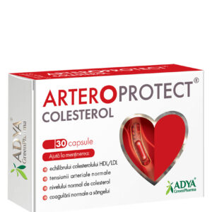 Arteroprotect Colesterol , 30 comprimate, Adya Green Pharma