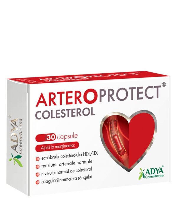 Arteroprotect Colesterol , 30 comprimate, Adya Green Pharma