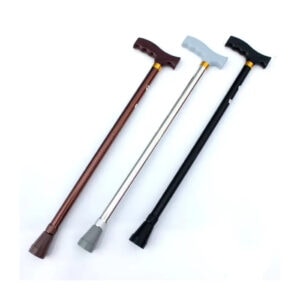 Baston Reglabil Aluminiu, Negru