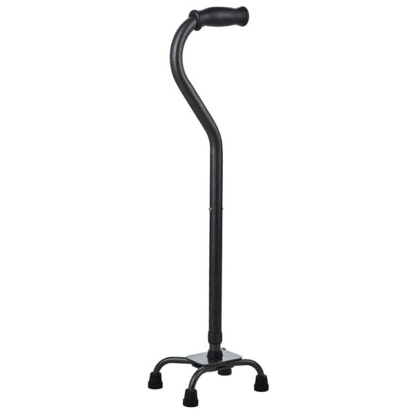 Baston Tripod cu Maner Curbat pentru Persoane Supraponderale, Moretti