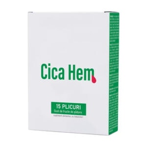 Cica Hem, 15 plicuri Fructe de Padure, NaturPharma