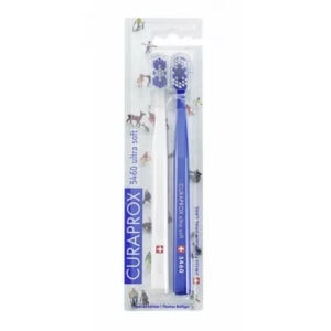 CURAPROX Periute de Dinti 5460 Duo Winter Special Edition, Pachet, 2 bucati