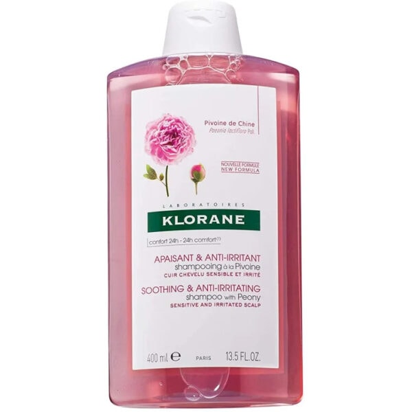 KLORANE Sampon cu Extract de Bujor BIO, 400 ml