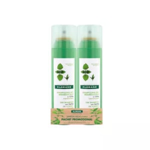 klorane-sampon-uscat-cu-extrat-de-urzica-2-x-150ml-pachet-promo-o30819-farmacia-morpheus KLORANE Sampon Uscat cu Extrat de Urzica, 2 x 150ml, Pachet Promo