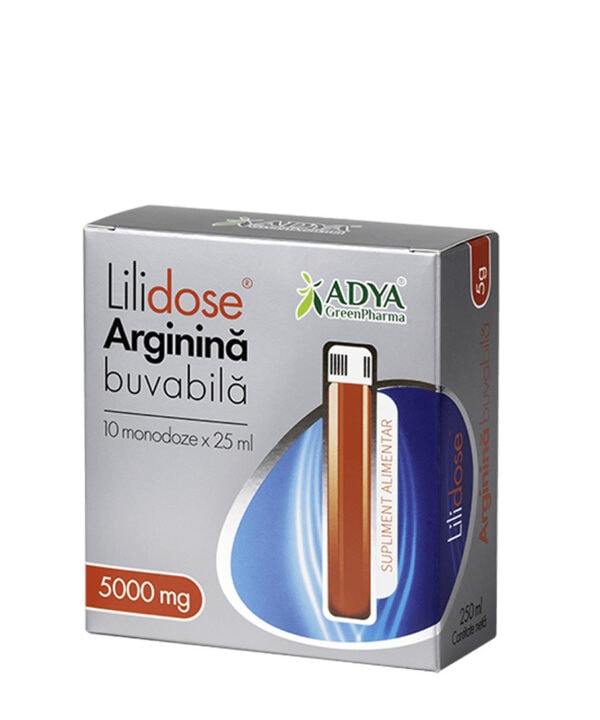 lilidose-arginina-buvabila-5g-x25ml-x10-monodoze-adya-green-pharma-o30506-farmacia-morpheus Lilidose Arginina Buvabila 5000mg, x25ml x10 monodoze, Adya Green Pharma